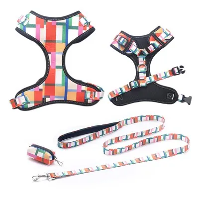 Set personalizat din trei piese pentru animale de companie cu ham